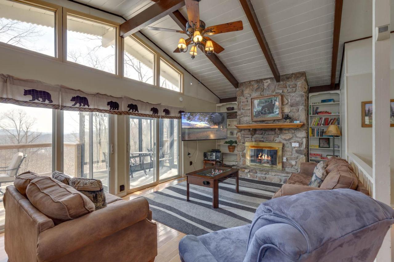 Bear View Chalet, 3 Bedroom, Pool, Pets, Arcades, Wifi, Hot Tub, Sleeps 12 Gatlinburg Exterior foto